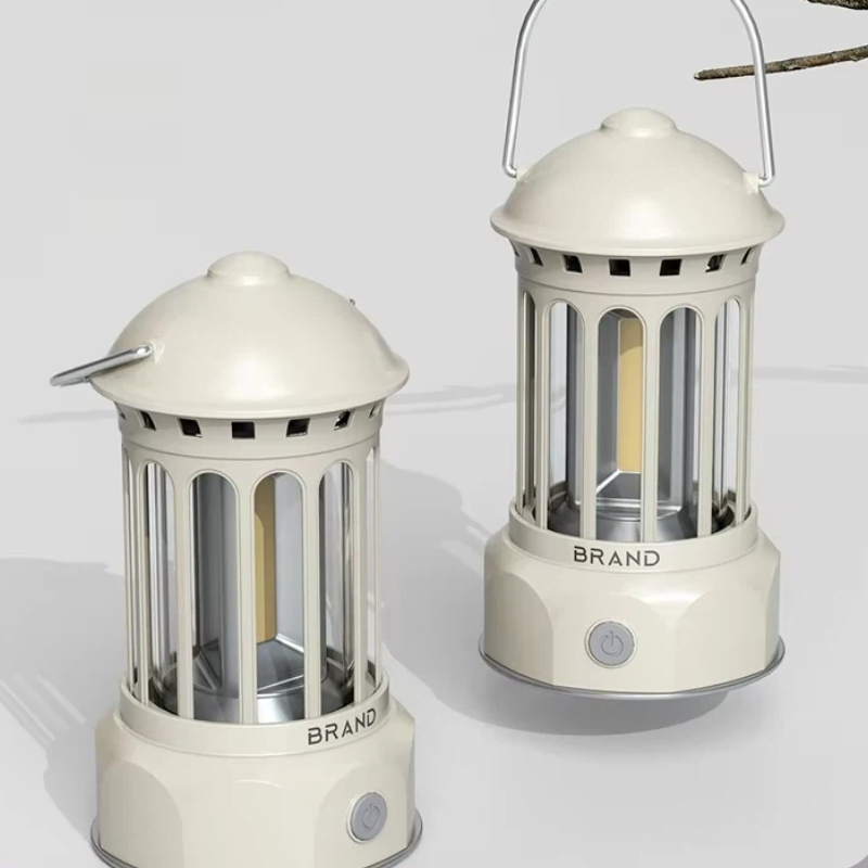Outdoor Lighting Rechargeable - Generic Retro Outdoor Camping Lantern Portable