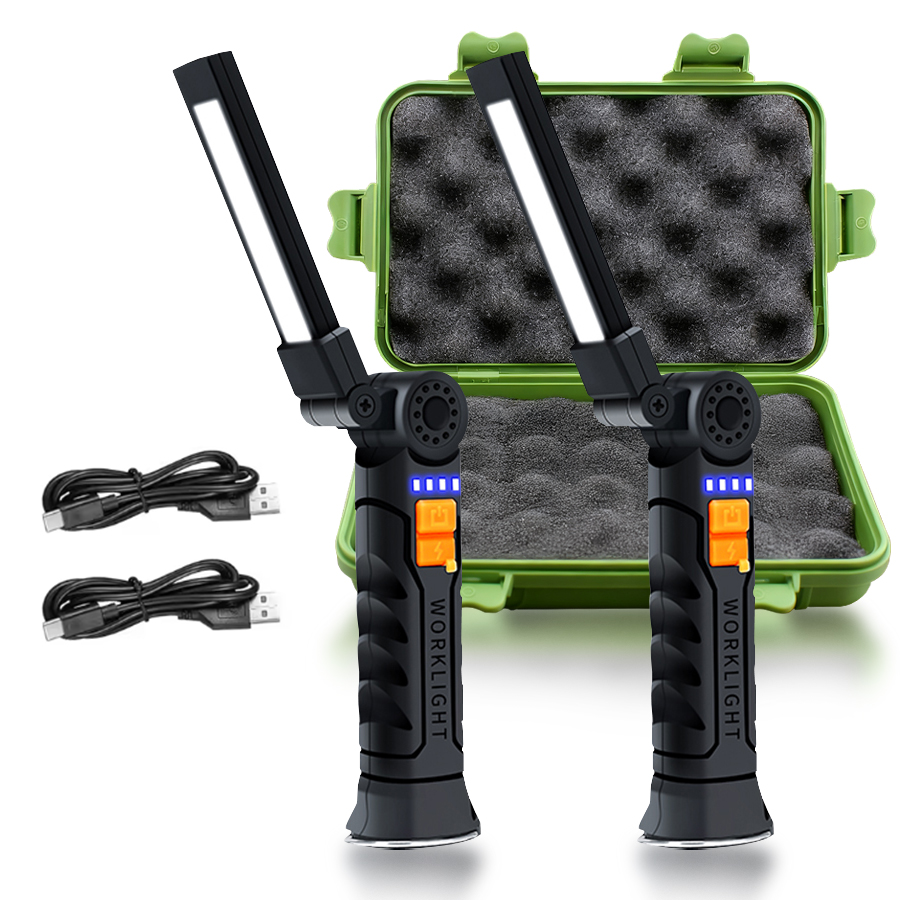 Outdoor Lighting Rechargeable - Portable LED COB Search Lights With