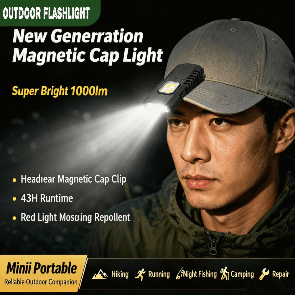 Outdoor Lighting Rechargeable - Multifunctional USB Rechargeable Keychain Flashlight Mini