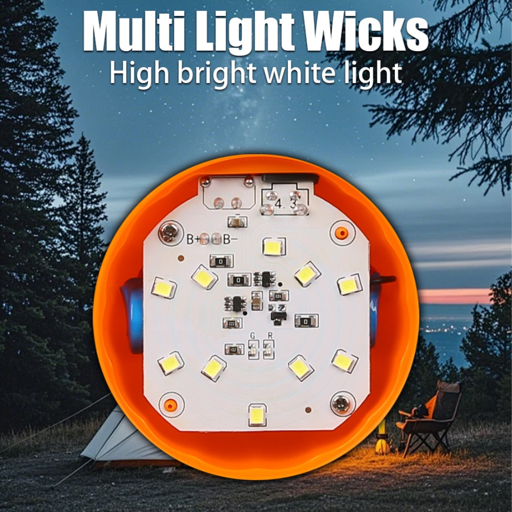 Portable Mini Camping Lamp 4 L - огляд і ціна Outdoor Lighting Rechargeable