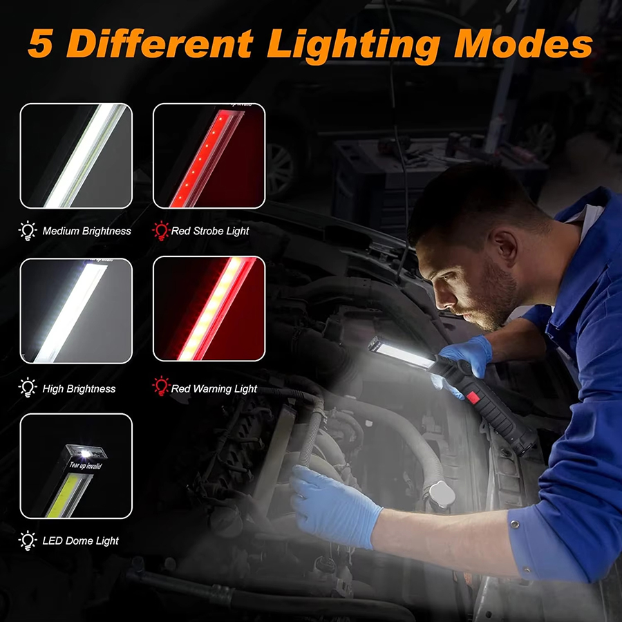 Portable LED Flashlight with M - огляд і ціна Outdoor Lighting Rechargeable