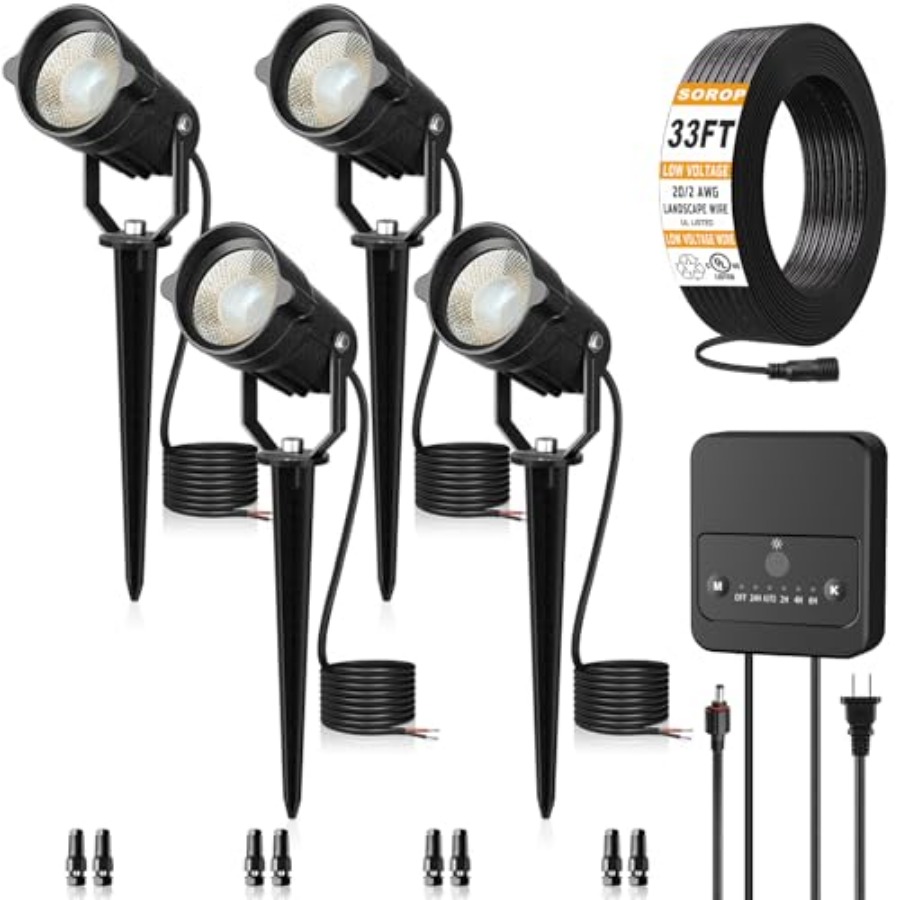 Landscape Lighting Kit Low Vol - огляд і ціна Outdoor Lighting Kits Low Voltage