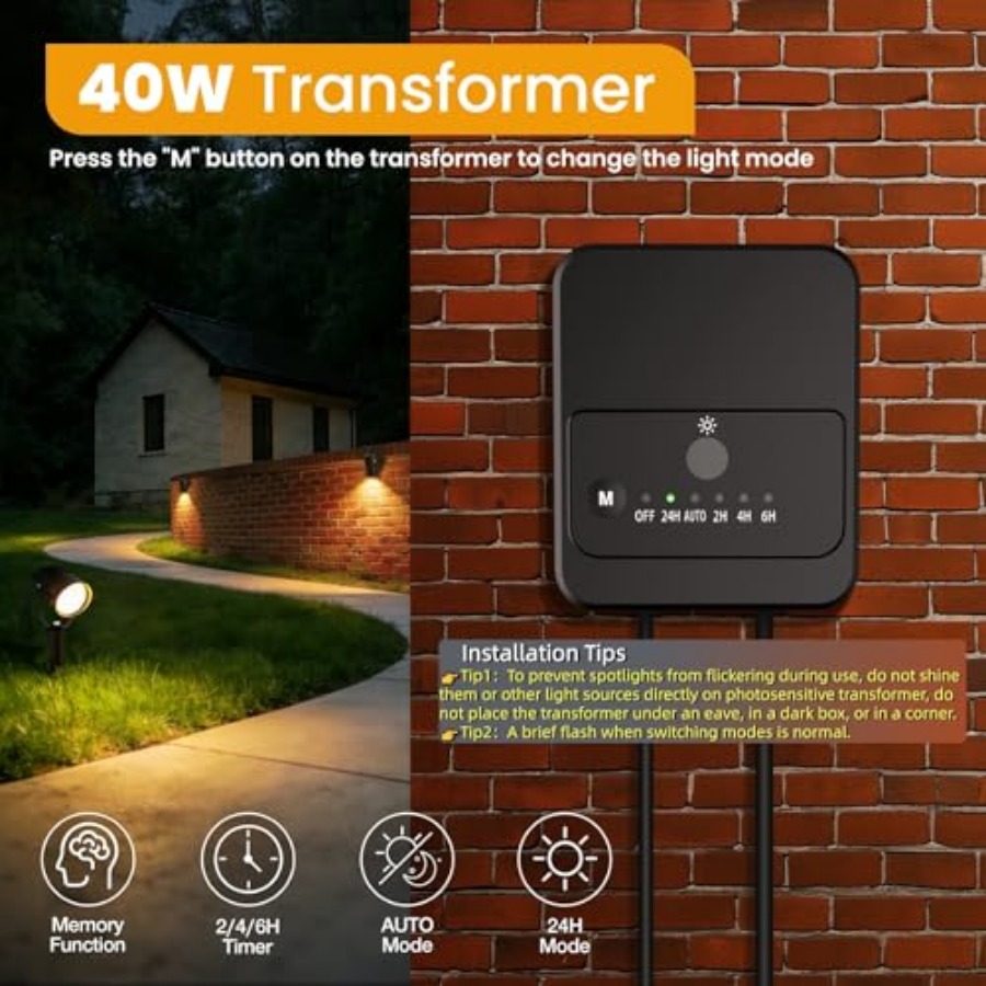 Landscape Lighting Kit Low Vol - огляд і ціна Outdoor Lighting Kits Low Voltage