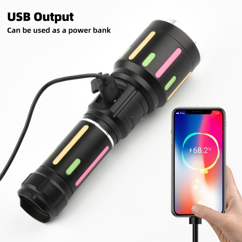 High Power White Light Fluores - огляд і ціна Outdoor Lighting Rechargeable