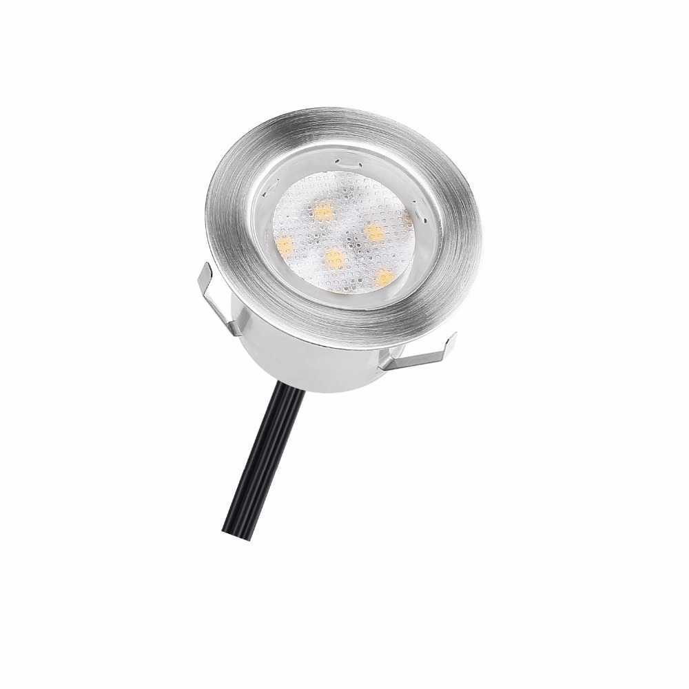 QACA 6 Pack LED Deck Lights Lo - огляд і ціна Outdoor Lighting Kits Low Voltage