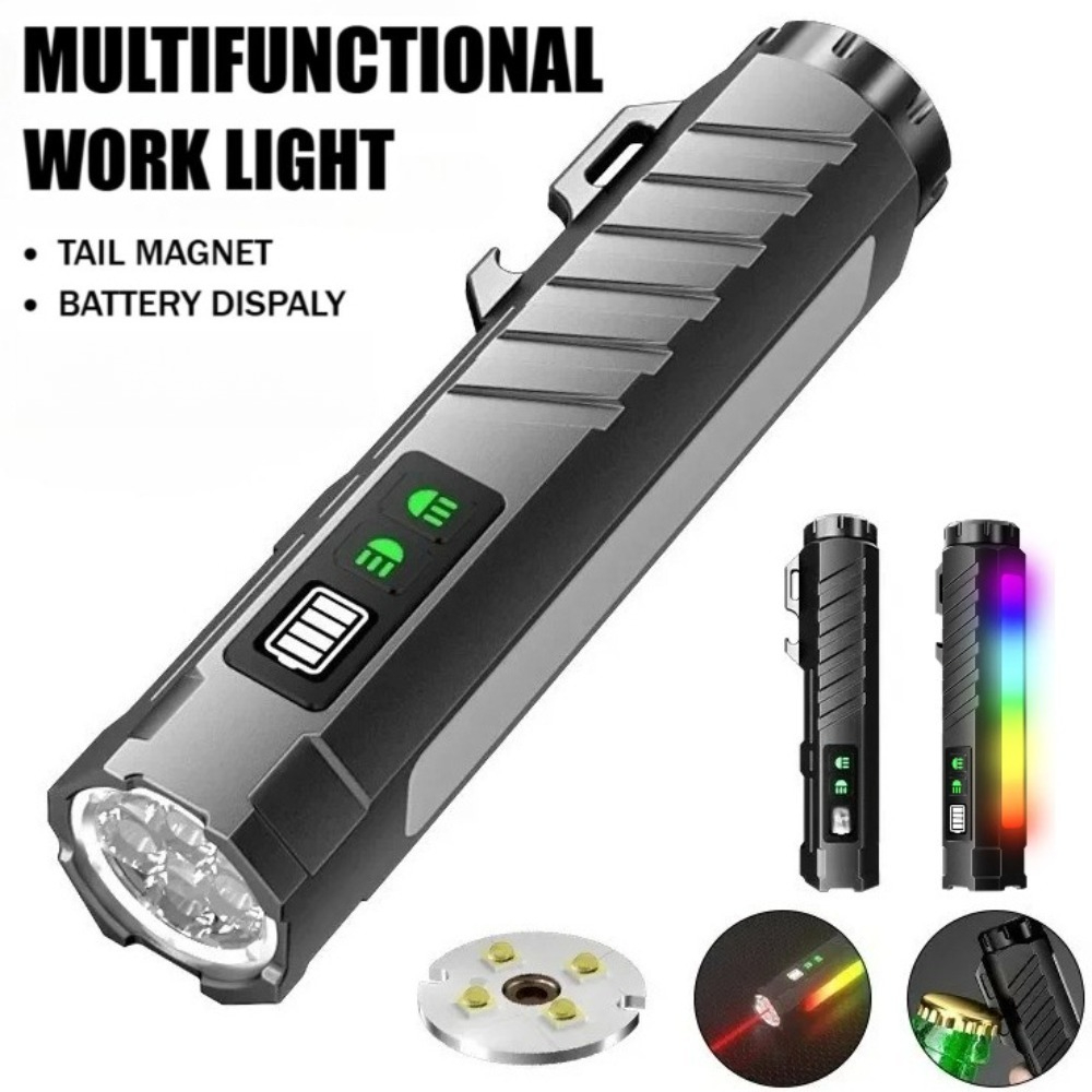 Multifunctional Strong Light L - огляд і ціна Outdoor Lighting Rechargeable
