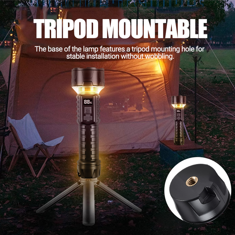 COB LED Flashlight Rechargeabl - огляд і ціна Outdoor Lighting Rechargeable