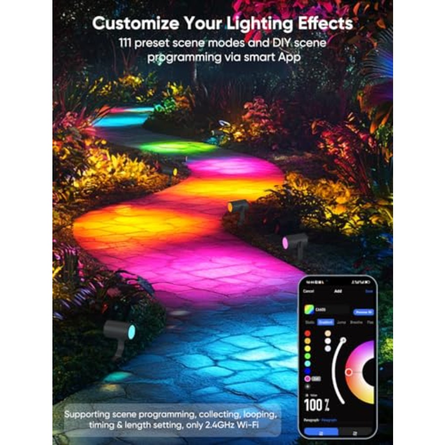 Outdoor Spot Light 600lm, Smar - огляд і ціна Outdoor Lighting Kits Low Voltage