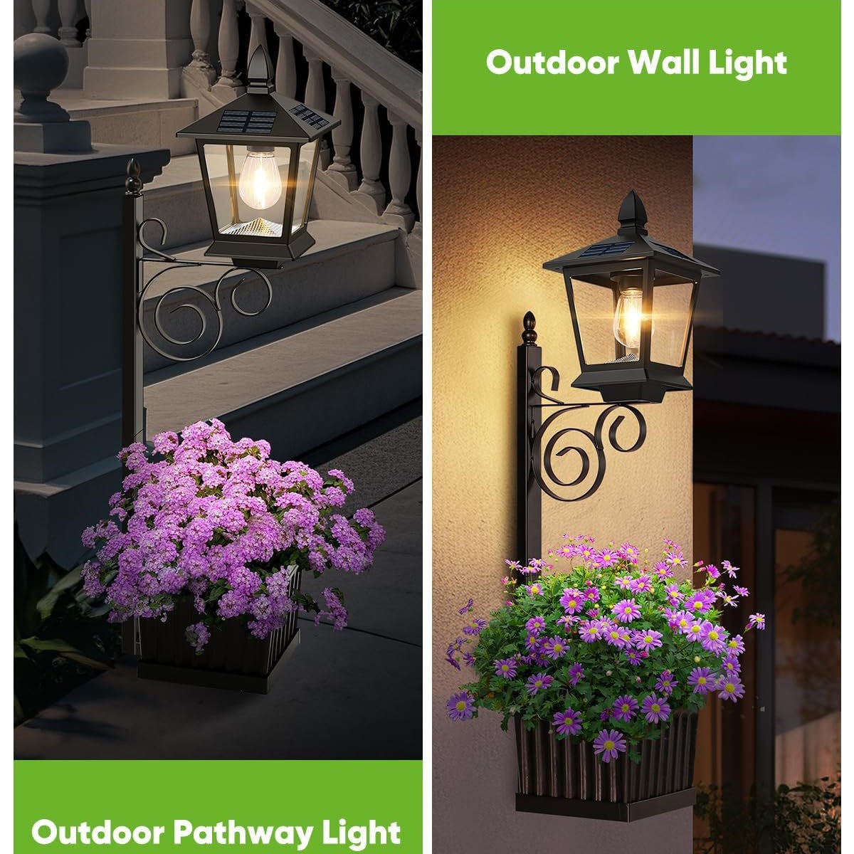 2 in 1 Solar Planter Lamp Wate - огляд і ціна Outdoor Lighting Rechargeable