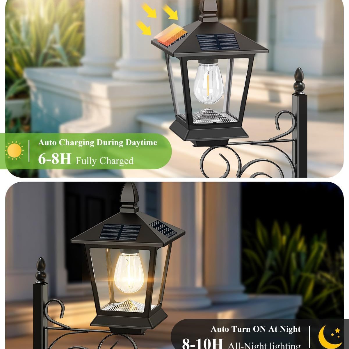 2 in 1 Solar Planter Lamp Wate - огляд і ціна Outdoor Lighting Rechargeable