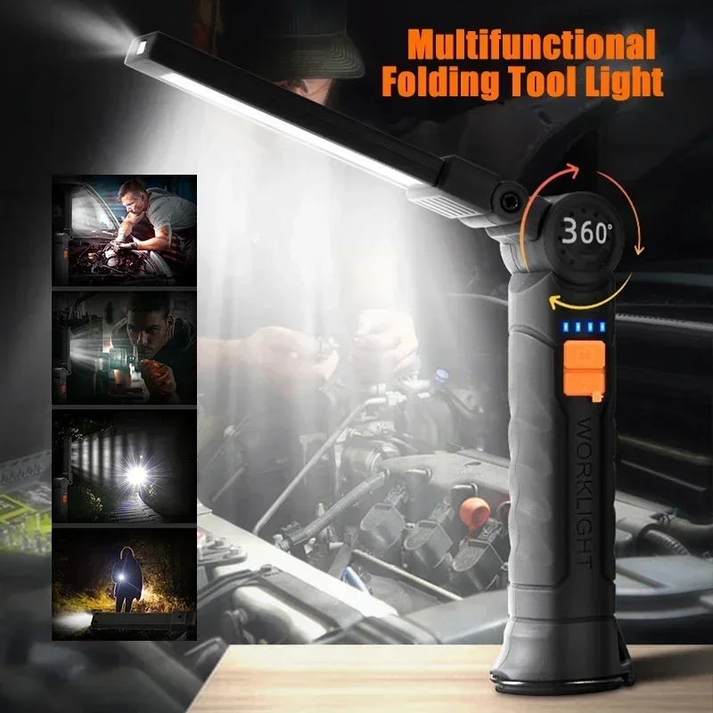 Portable LED COB Search Lights - огляд і ціна Outdoor Lighting Rechargeable