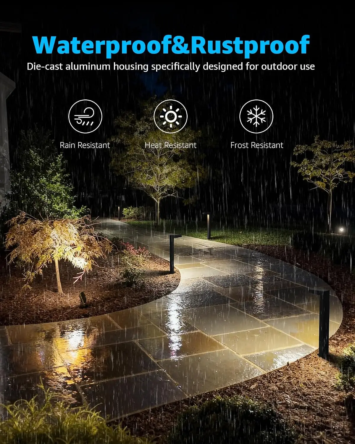 LED Low Voltage Landscape Ligh - огляд і ціна Outdoor Lighting Kits Low Voltage