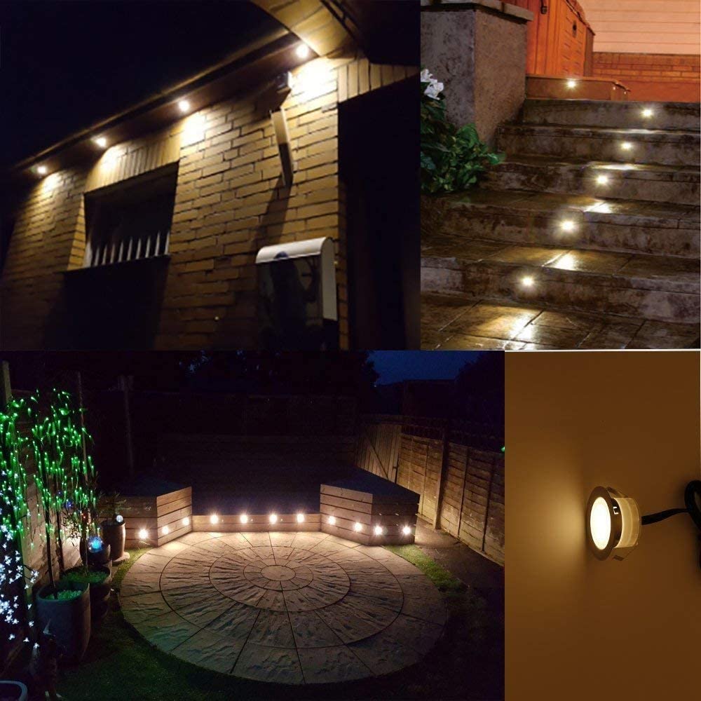 QACA 30-Pack LED Low Voltage D - огляд і ціна Outdoor Lighting Kits Low Voltage